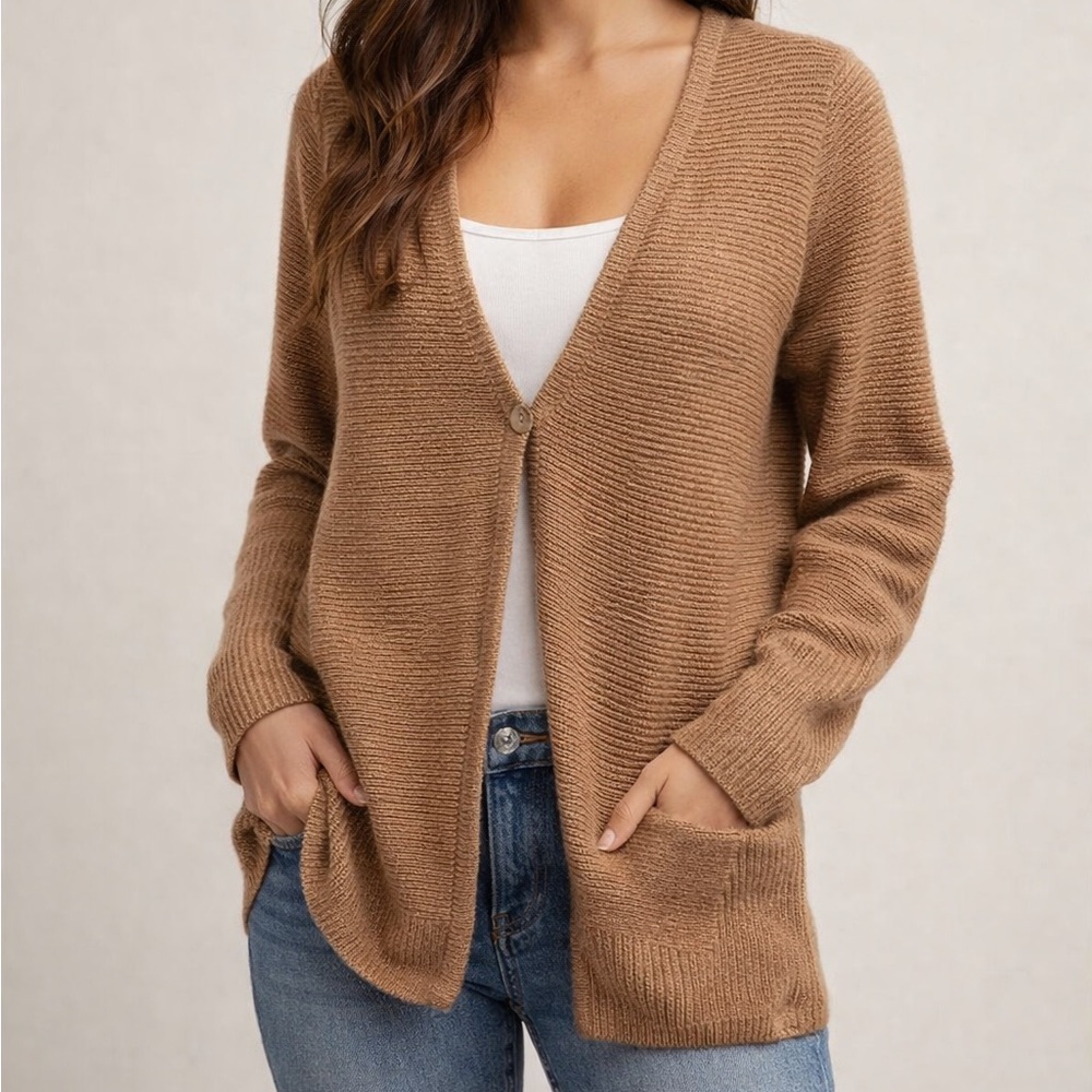 Cleo‎ Tan Women's Cardigan size xs